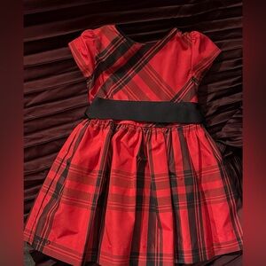 Ralph Lauren Red and Black Plaid Dress